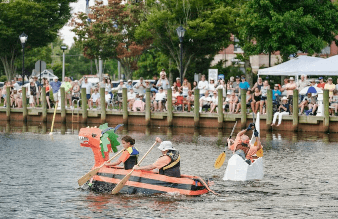 Cardboard Boat Race - Photo 1