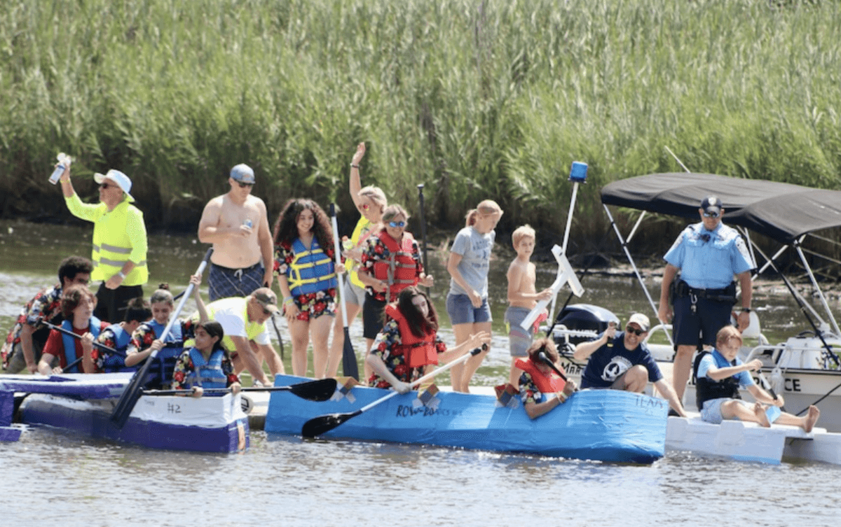 Cardboard Boat Race - Photo 8